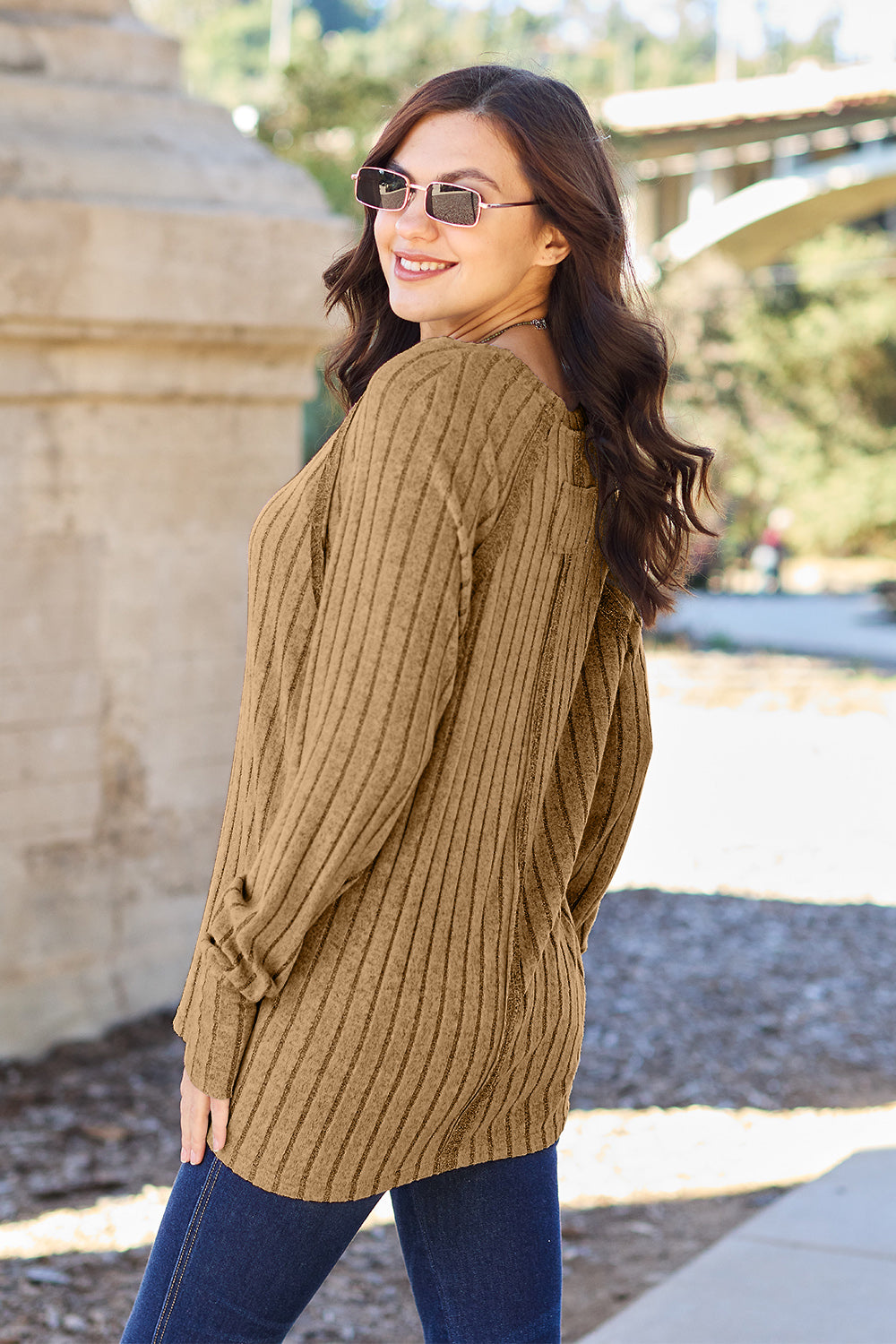 Basic Bae Full Size Ribbed