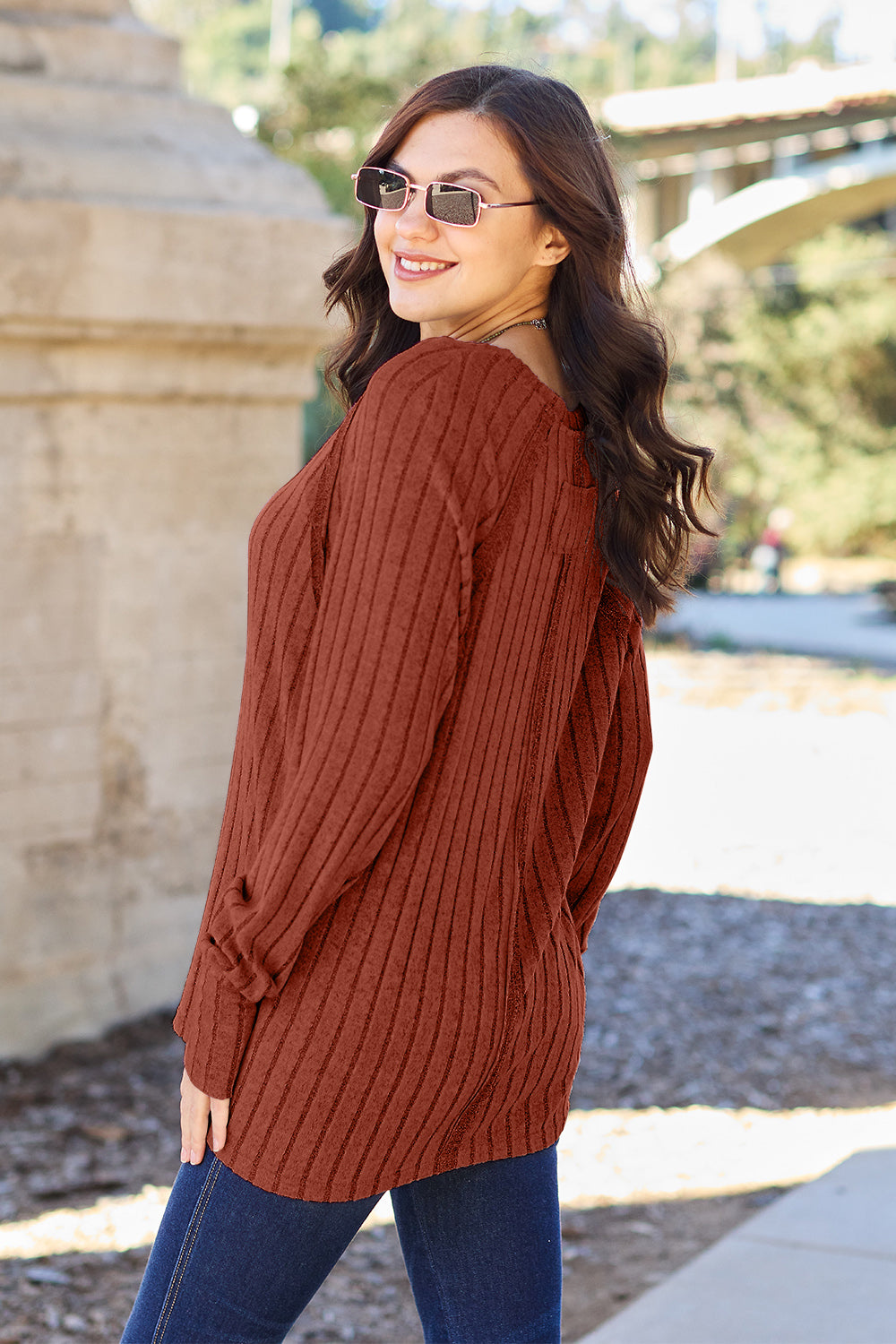 Basic Bae Full Size Ribbed