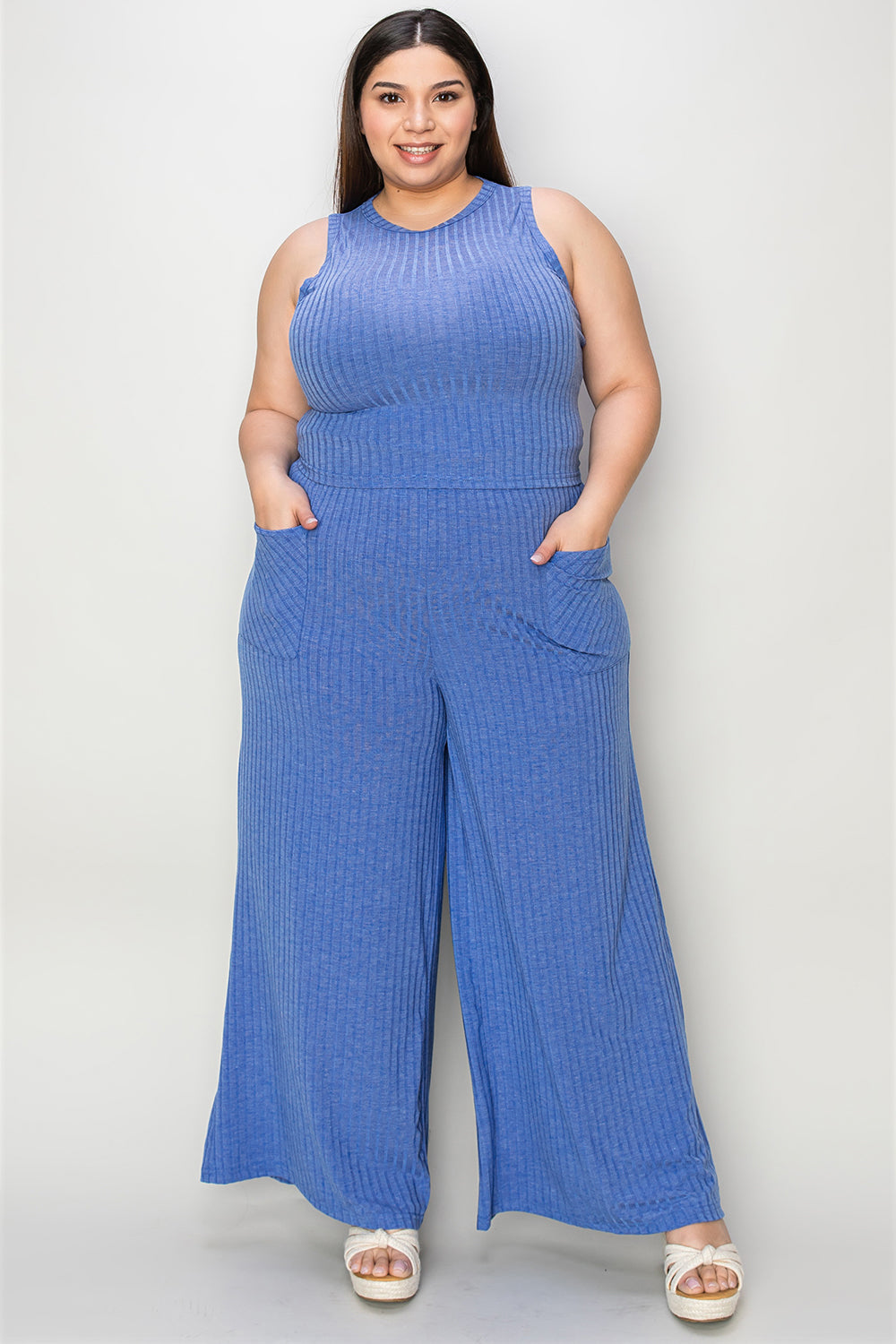 Basic Bae Full Size Ribbed Tank