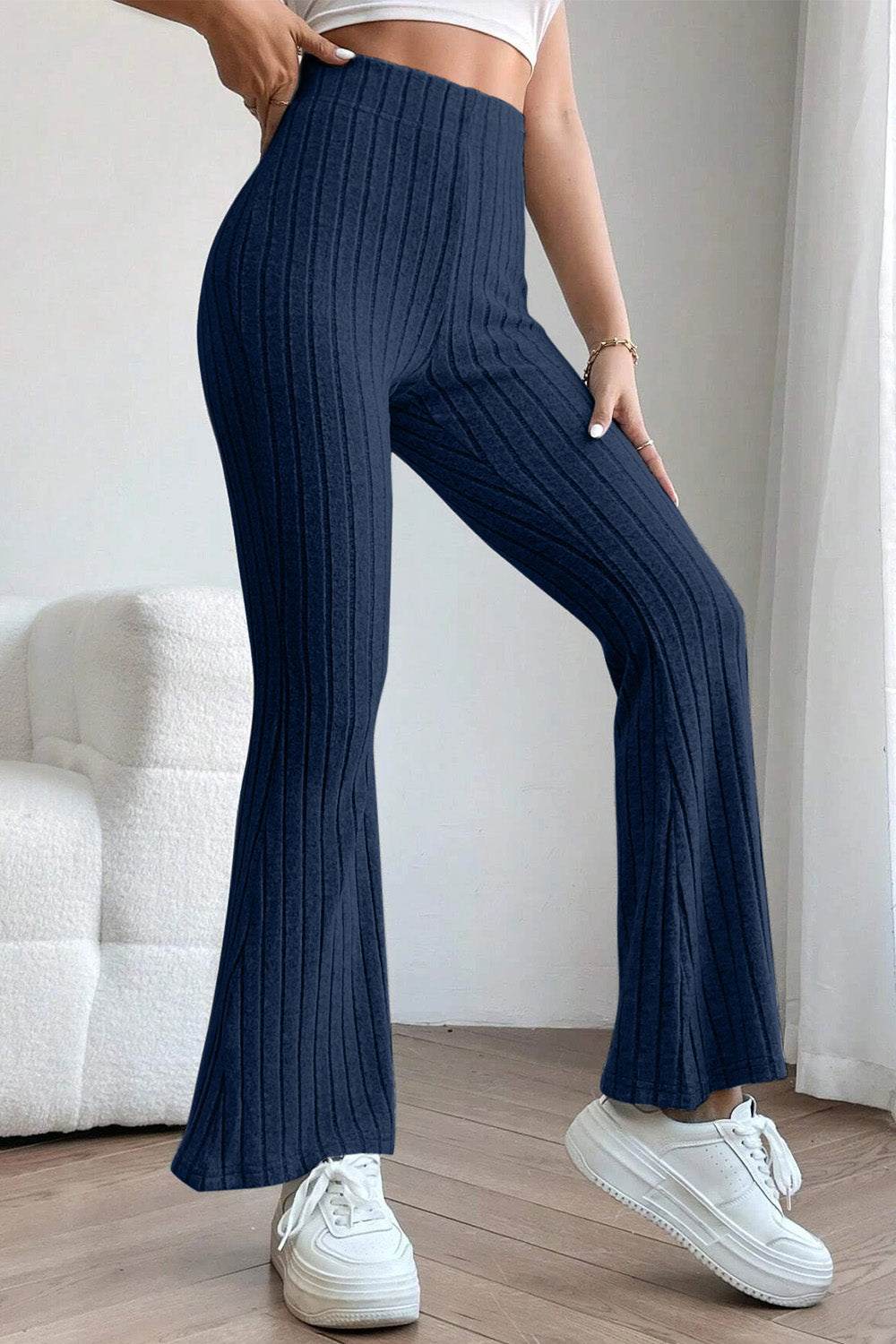 Basic Bae Full Size Ribbed High