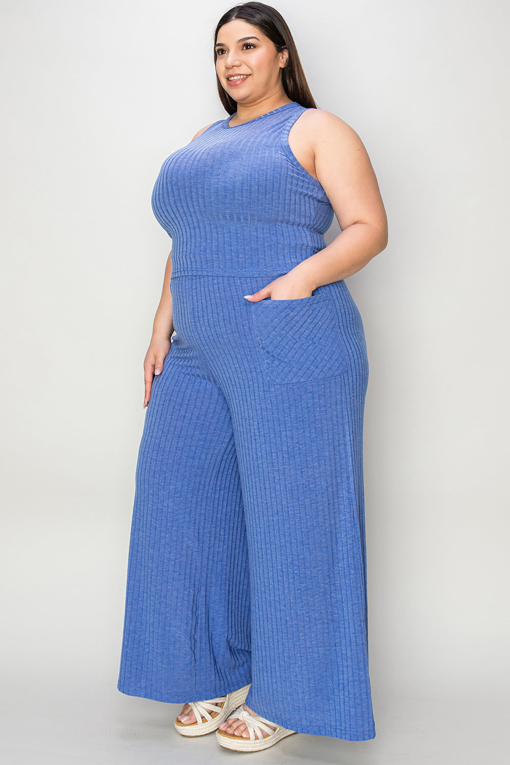 Basic Bae Full Size Ribbed Tank