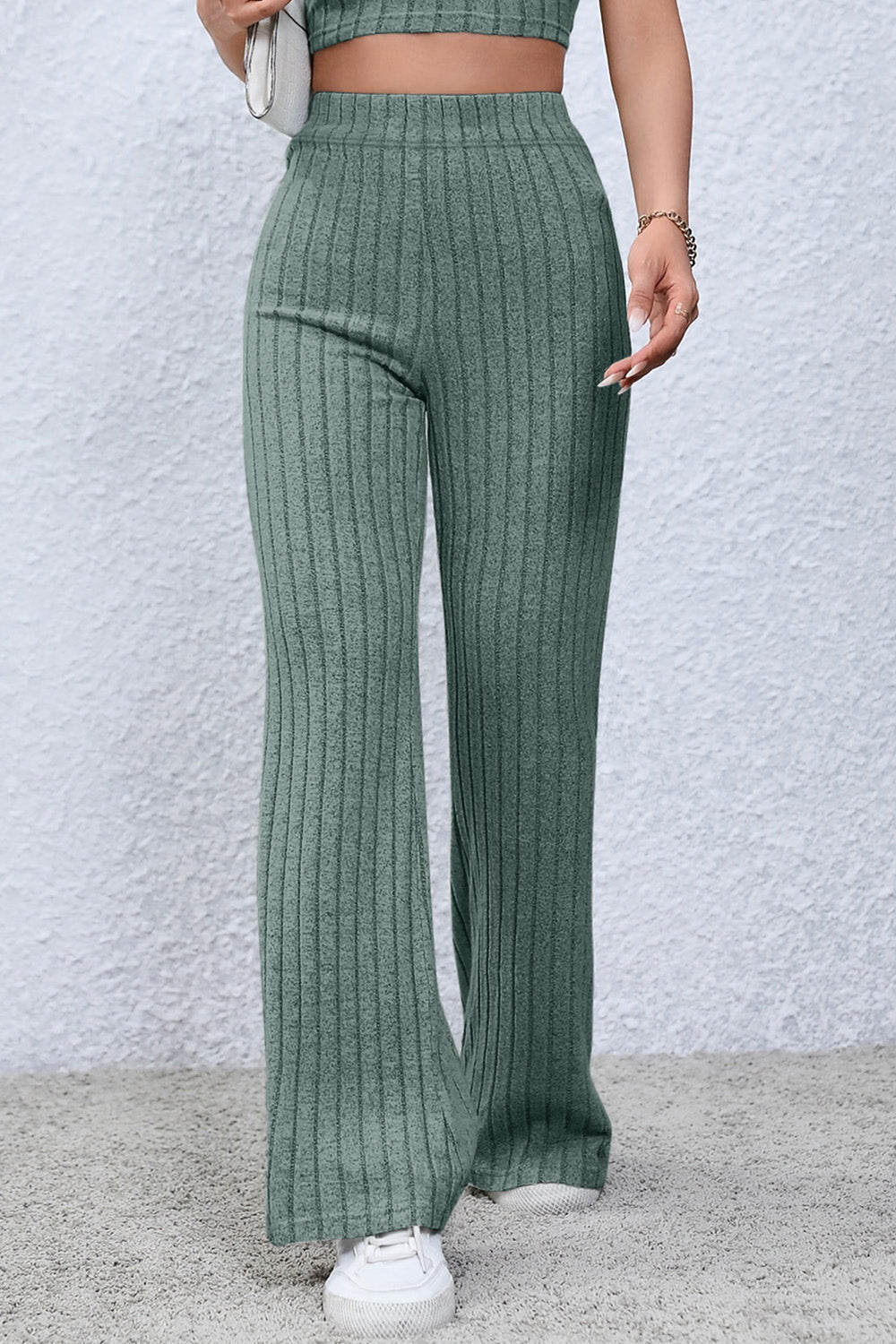 Basic Bae Full Size Ribbed High