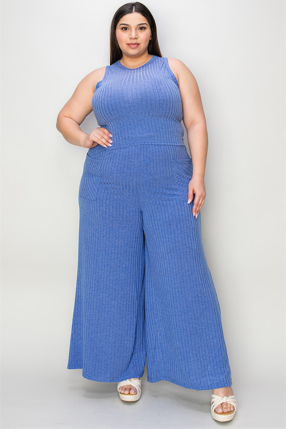 Basic Bae Full Size Ribbed Tank