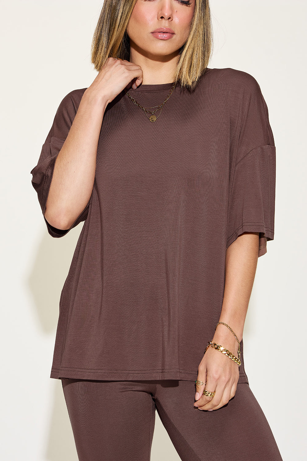 Basic Bae Full Size Bamboo Drop