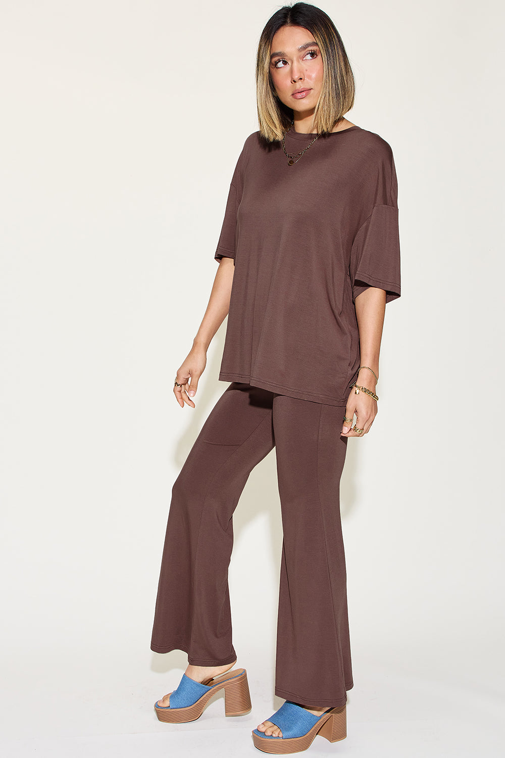 Basic Bae Full Size Bamboo Drop