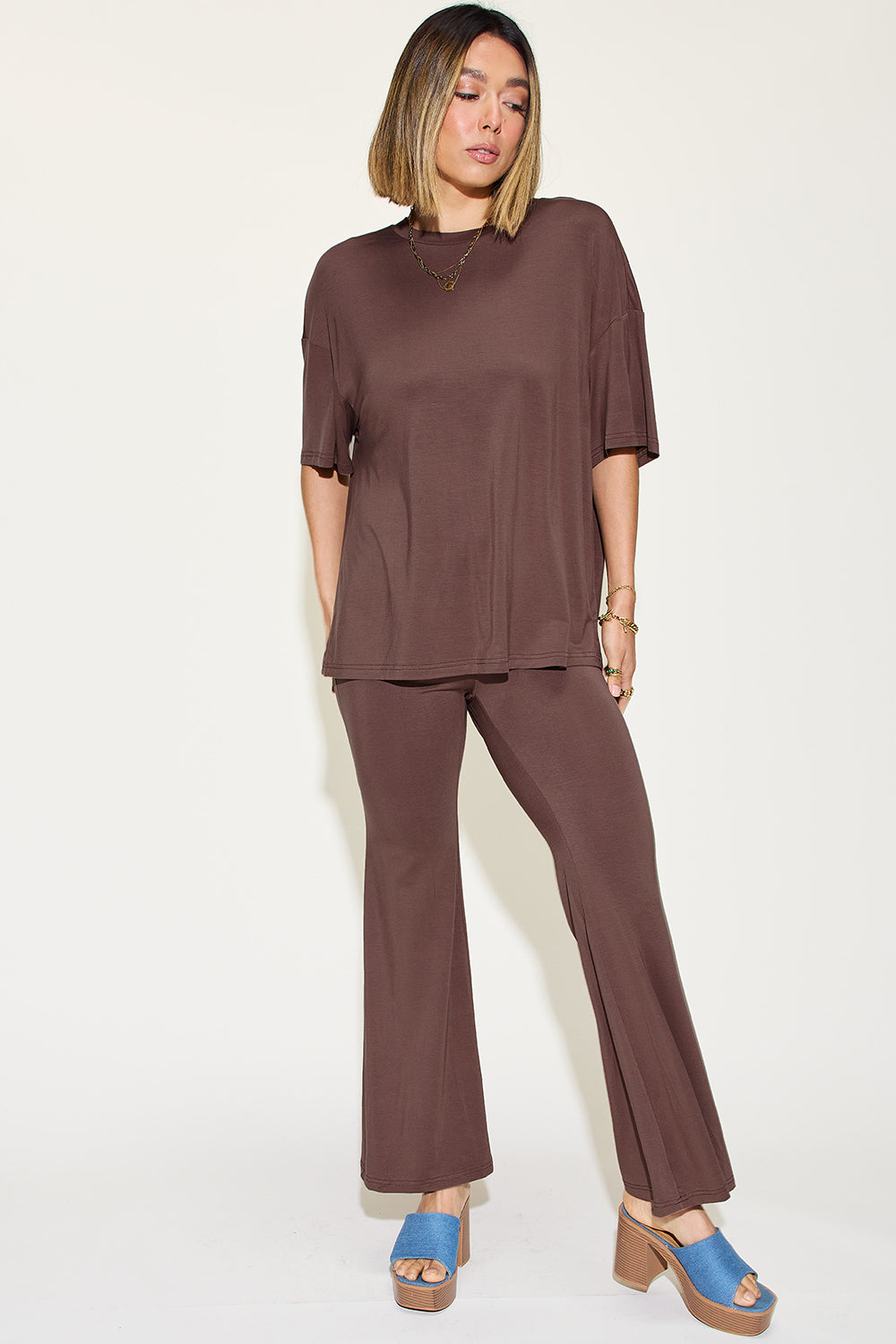 Basic Bae Full Size Bamboo Drop